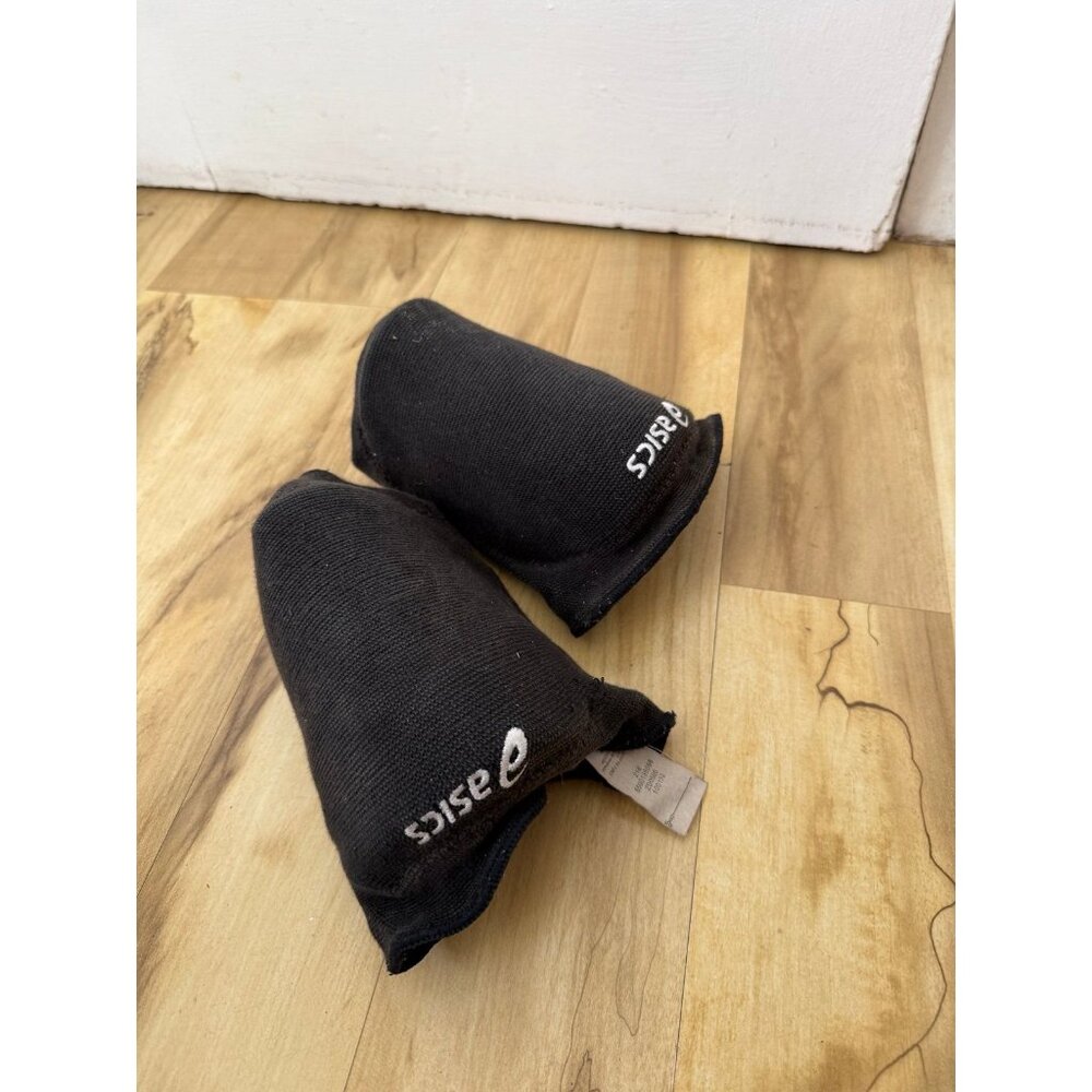 ASICS Black Ankle Guards One Size Pair